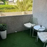 5min De La Playa Con Piscina Y Garaje 아파트