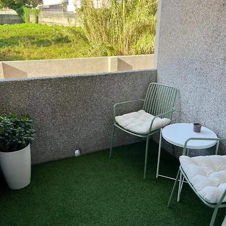 5min De La Playa Con Piscina Y Garaje 아파트